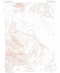 Ramsey Spring Nevada Historical topographic map, 1:24000 scale, 7.5 X 7.5 Minute, Year 1979