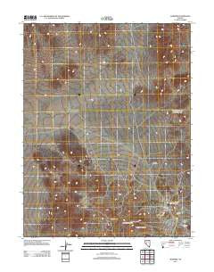 Rawhide Nevada Historical topographic map, 1:24000 scale, 7.5 X 7.5 Minute, Year 2011