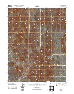 Rays Nevada Historical topographic map, 1:24000 scale, 7.5 X 7.5 Minute, Year 2012