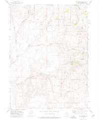 Red Mountain Nevada Historical topographic map, 1:24000 scale, 7.5 X 7.5 Minute, Year 1972