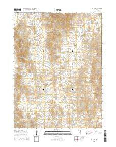 Red Butte Nevada Current topographic map, 1:24000 scale, 7.5 X 7.5 Minute, Year 2015
