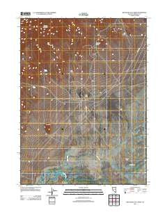 Red House Flat West Nevada Historical topographic map, 1:24000 scale, 7.5 X 7.5 Minute, Year 2011