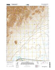 Red House Flat West Nevada Current topographic map, 1:24000 scale, 7.5 X 7.5 Minute, Year 2015