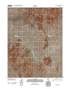 Red Ridge Nevada Historical topographic map, 1:24000 scale, 7.5 X 7.5 Minute, Year 2011
