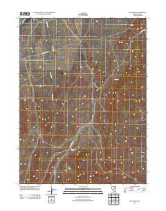 Red Spring Nevada Historical topographic map, 1:24000 scale, 7.5 X 7.5 Minute, Year 2012