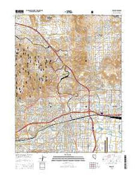 Reno Nevada Current topographic map, 1:24000 scale, 7.5 X 7.5 Minute, Year 2015