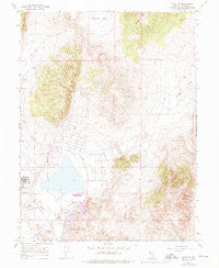 Reno NE Nevada Historical topographic map, 1:24000 scale, 7.5 X 7.5 Minute, Year 1967