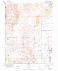 Reno NW Nevada Historical topographic map, 1:24000 scale, 7.5 X 7.5 Minute, Year 1967