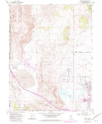 Reno NW Nevada Historical topographic map, 1:24000 scale, 7.5 X 7.5 Minute, Year 1967
