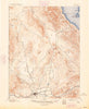 Reno Nevada Historical topographic map, 1:125000 scale, 30 X 30 Minute, Year 1893