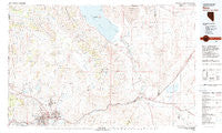 Reno Nevada Historical topographic map, 1:100000 scale, 30 X 60 Minute, Year 1980
