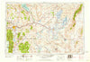 Reno Nevada Historical topographic map, 1:250000 scale, 1 X 2 Degree, Year 1960