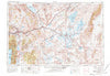 Reno Nevada Historical topographic map, 1:250000 scale, 1 X 2 Degree, Year 1957