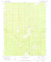 Rice Mountain Utah Historical topographic map, 1:24000 scale, 7.5 X 7.5 Minute, Year 1972