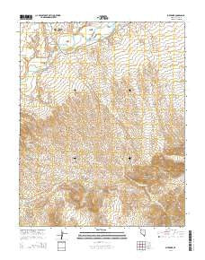 Riverside Nevada Current topographic map, 1:24000 scale, 7.5 X 7.5 Minute, Year 2014
