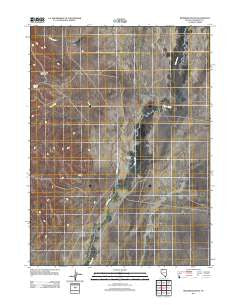 Riverside Ranch Nevada Historical topographic map, 1:24000 scale, 7.5 X 7.5 Minute, Year 2011