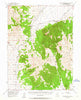 Roberts Creek Mtn Nevada Historical topographic map, 1:62500 scale, 15 X 15 Minute, Year 1949