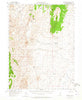 Robinson Mtn Nevada Historical topographic map, 1:62500 scale, 15 X 15 Minute, Year 1956