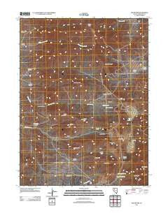 Rochester Nevada Historical topographic map, 1:24000 scale, 7.5 X 7.5 Minute, Year 2011