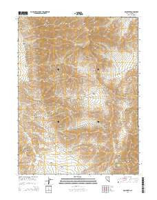 Rochester Nevada Current topographic map, 1:24000 scale, 7.5 X 7.5 Minute, Year 2014