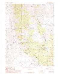 Rochester Nevada Historical topographic map, 1:24000 scale, 7.5 X 7.5 Minute, Year 1987