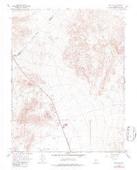 Rock Hill Nevada Historical topographic map, 1:24000 scale, 7.5 X 7.5 Minute, Year 1968