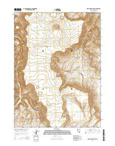 Rock Spring Table Nevada Current topographic map, 1:24000 scale, 7.5 X 7.5 Minute, Year 2015
