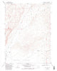 Rodeo Creek NW Nevada Historical topographic map, 1:24000 scale, 7.5 X 7.5 Minute, Year 1968