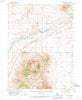 Rose Creek Nevada Historical topographic map, 1:62500 scale, 15 X 15 Minute, Year 1958