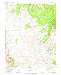 Rose Valley Nevada Historical topographic map, 1:24000 scale, 7.5 X 7.5 Minute, Year 1970