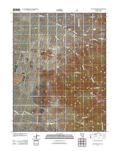 Round Mountain Nevada Historical topographic map, 1:24000 scale, 7.5 X 7.5 Minute, Year 2011