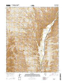 Rox Nevada Current topographic map, 1:24000 scale, 7.5 X 7.5 Minute, Year 2014