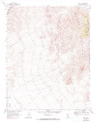 Rox NE Nevada Historical topographic map, 1:24000 scale, 7.5 X 7.5 Minute, Year 1969