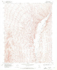 Rox Nevada Historical topographic map, 1:24000 scale, 7.5 X 7.5 Minute, Year 1969