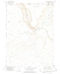 Rubber Hill Nevada Historical topographic map, 1:24000 scale, 7.5 X 7.5 Minute, Year 1973