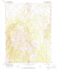 Ruby Lake NE Nevada Historical topographic map, 1:24000 scale, 7.5 X 7.5 Minute, Year 1968