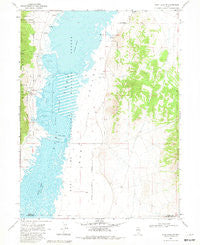 Ruby Lake NW Nevada Historical topographic map, 1:24000 scale, 7.5 X 7.5 Minute, Year 1968