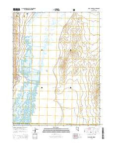 Ruby Lake NW Nevada Current topographic map, 1:24000 scale, 7.5 X 7.5 Minute, Year 2015