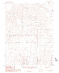 Russell Spit Nevada Historical topographic map, 1:24000 scale, 7.5 X 7.5 Minute, Year 1987