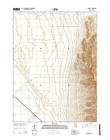 Russells Nevada Current topographic map, 1:24000 scale, 7.5 X 7.5 Minute, Year 2014