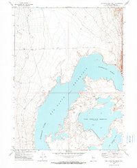 Rye Patch Reservoir North Nevada Historical topographic map, 1:24000 scale, 7.5 X 7.5 Minute, Year 1971