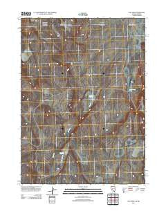 Rye Creek Nevada Historical topographic map, 1:24000 scale, 7.5 X 7.5 Minute, Year 2011