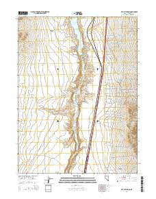 Rye Patch Dam Nevada Current topographic map, 1:24000 scale, 7.5 X 7.5 Minute, Year 2014