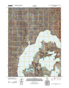 Rye Patch Reservoir North Nevada Historical topographic map, 1:24000 scale, 7.5 X 7.5 Minute, Year 2011
