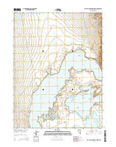 Rye Patch Reservoir North Nevada Current topographic map, 1:24000 scale, 7.5 X 7.5 Minute, Year 2014