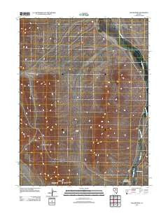 Sadler Basin Nevada Historical topographic map, 1:24000 scale, 7.5 X 7.5 Minute, Year 2012