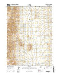 Sage Hen Spring Nevada Current topographic map, 1:24000 scale, 7.5 X 7.5 Minute, Year 2015