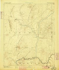 Saint Thomas Nevada Historical topographic map, 1:250000 scale, 1 X 1 Degree, Year 1886