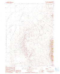 Salt Water Spring Nevada Historical topographic map, 1:24000 scale, 7.5 X 7.5 Minute, Year 1990