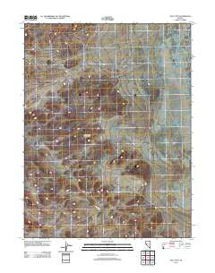 Salt Cave Nevada Historical topographic map, 1:24000 scale, 7.5 X 7.5 Minute, Year 2011